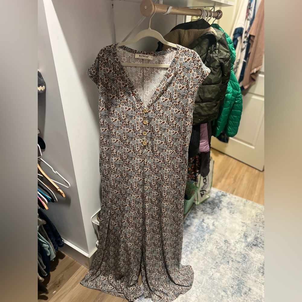 Daphne floral jumpsuit three bird nest